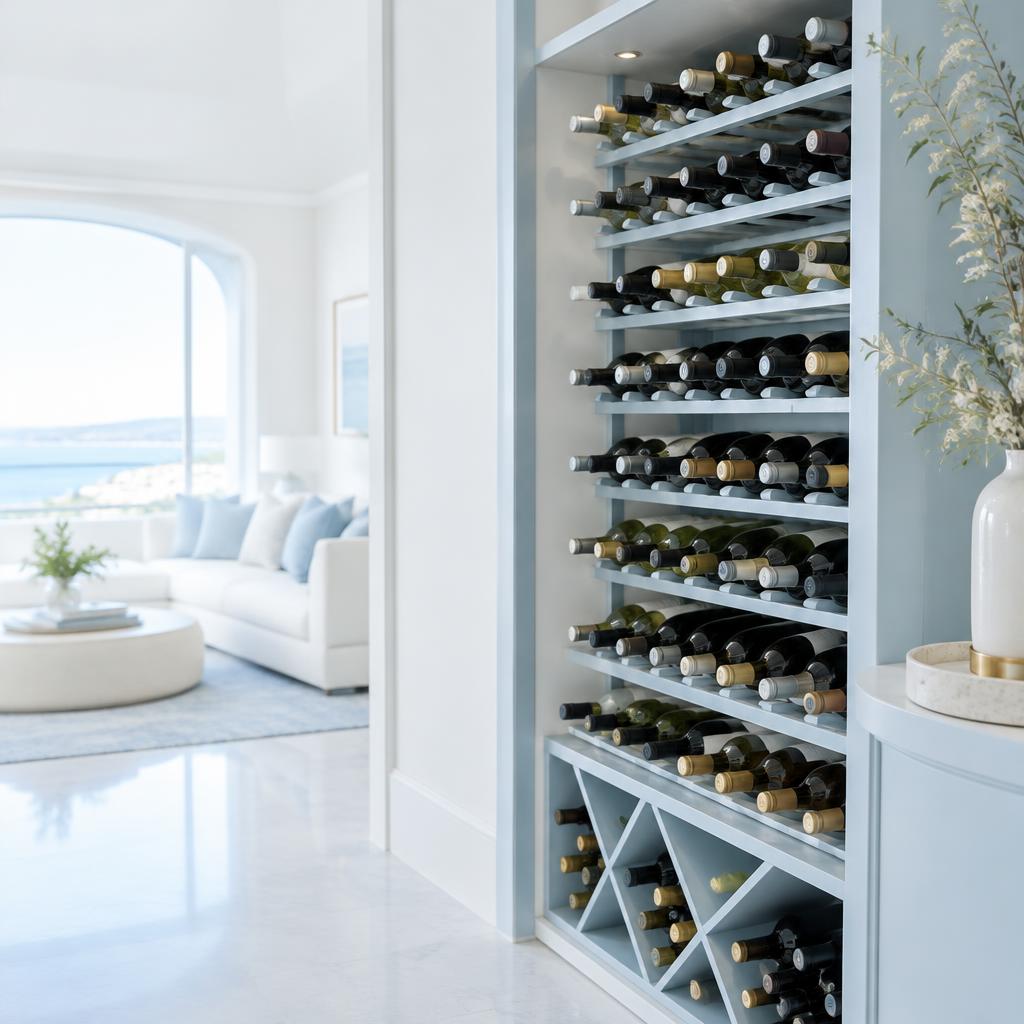 Adega de vinhos para o novo lar